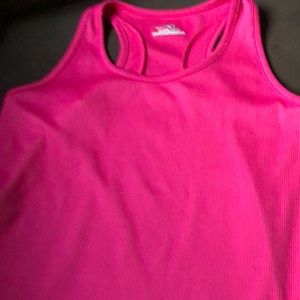 Under armour pink tank top